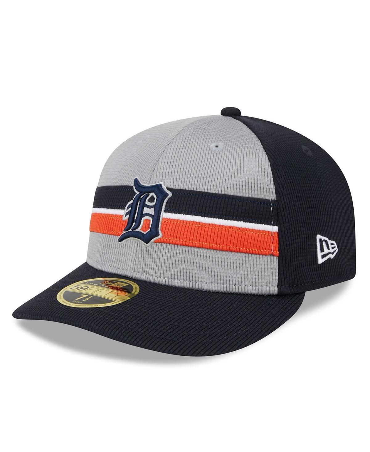 Mens New Era Gray Detroit Tigers 2024 Batting Practice Low Profile 59FIFTY Fitted Hat Product Image