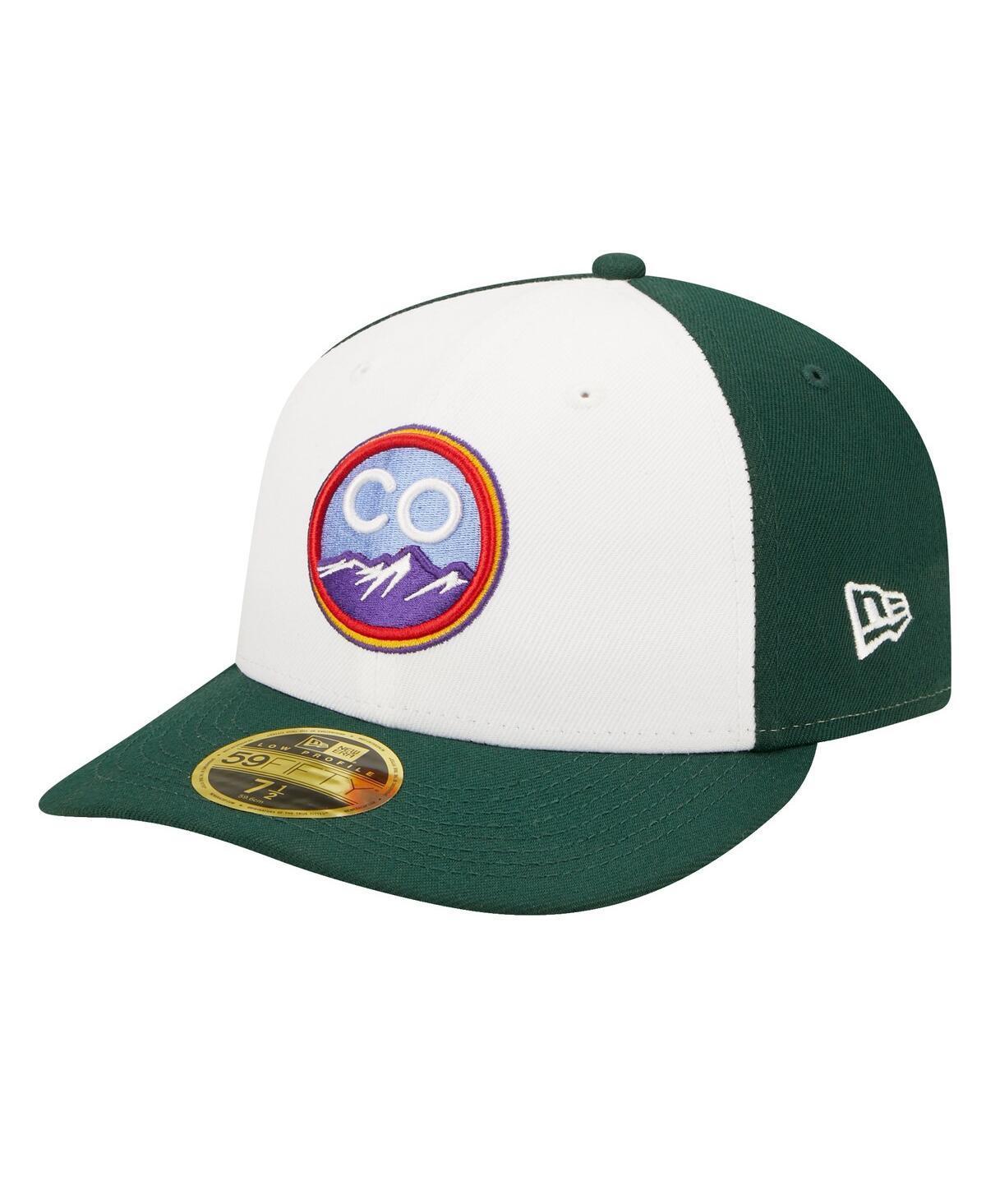 Men's New Era Green Colorado Rockies 2022 City Connect Low Profile 59FIFTY Fitted Hat Product Image