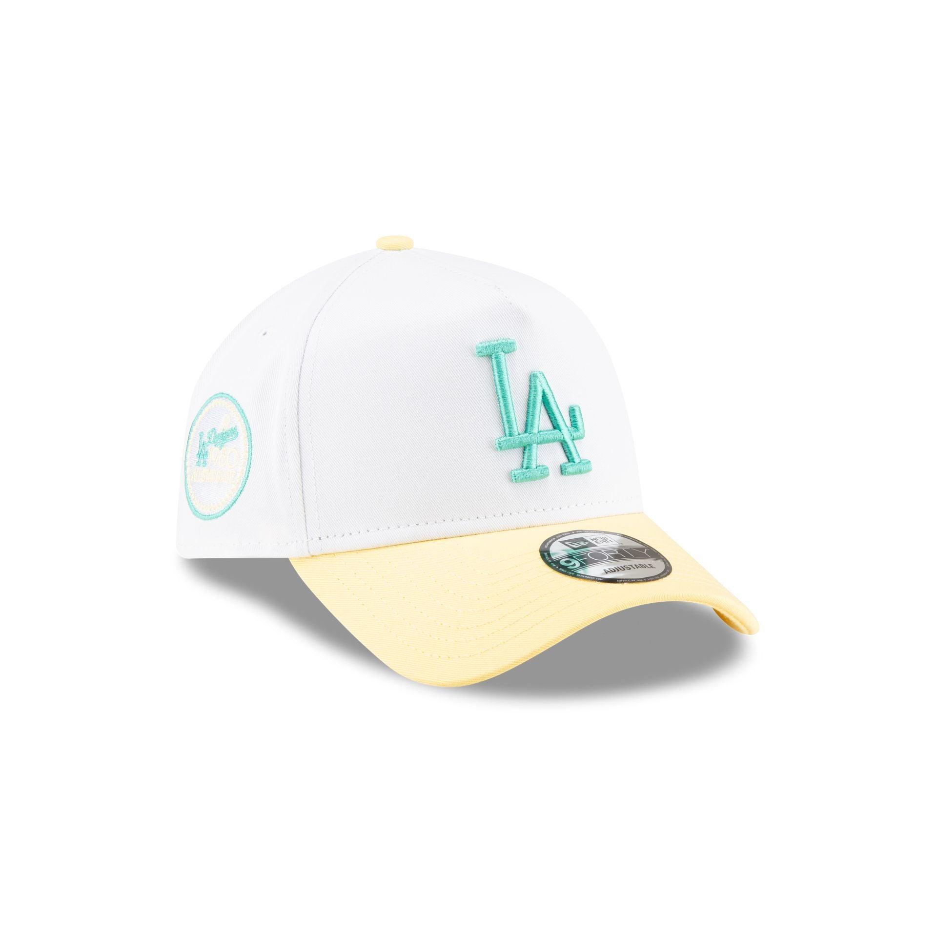 Los Angeles Dodgers Spring Colorway 9FORTY A-Frame Snapback Hat Male Product Image