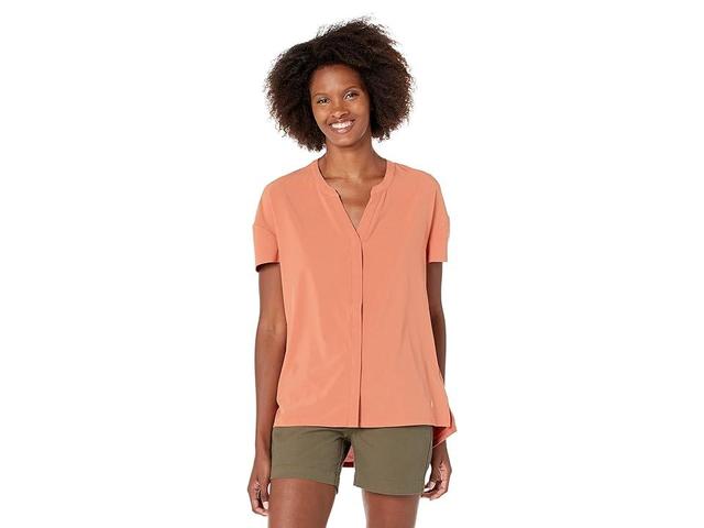 Royal Robbins Spotless Evolution Short Sleeve (Aragon 1) Women's Clothing Product Image