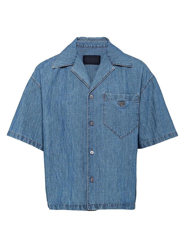 Mens Chambray Shirt Product Image