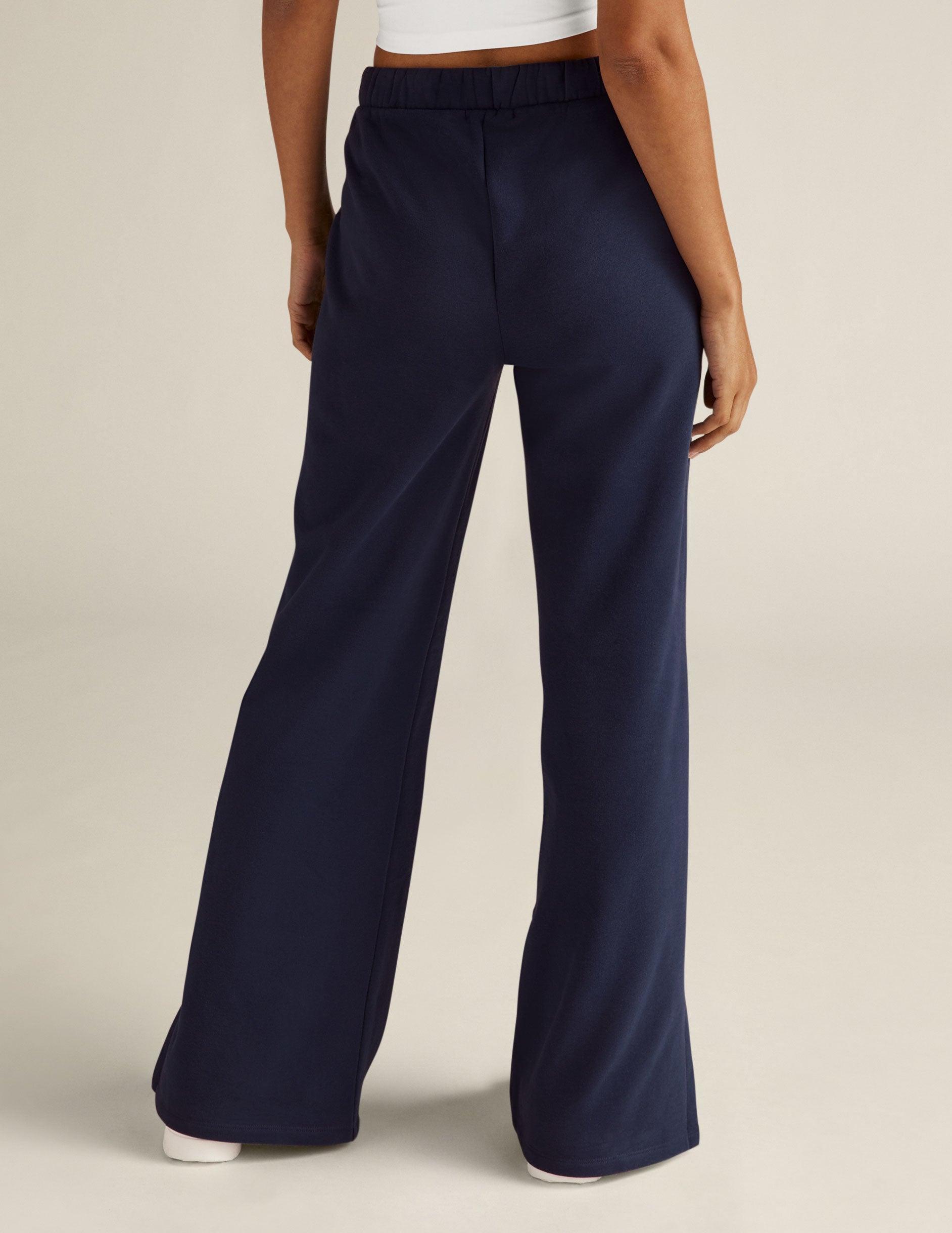 Open Ended Mid Rise Wide Leg Pant Product Image