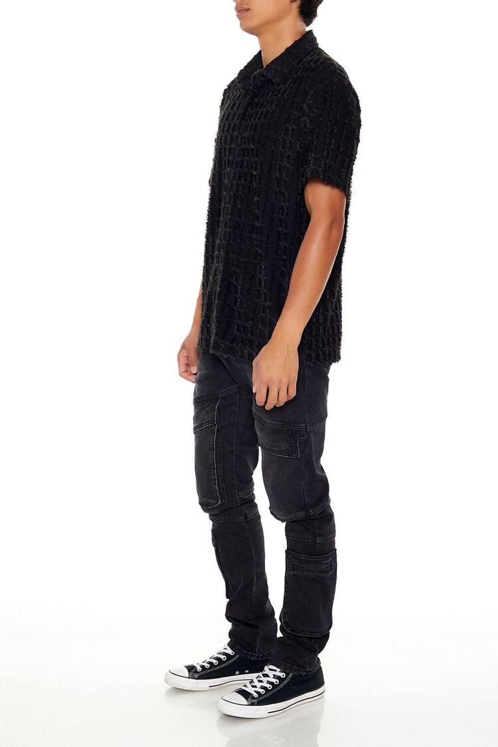 Slim-Fit Mid-Rise Cargo Jeans | Forever 21 Product Image