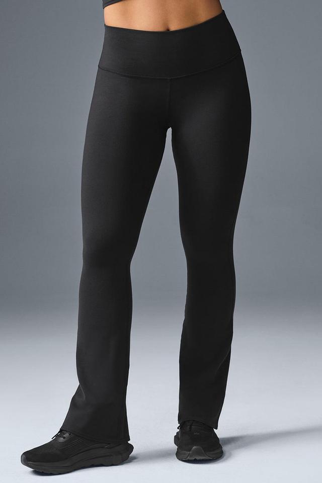 Airbrush High-Waist Bootcut Legging - Black Female Product Image