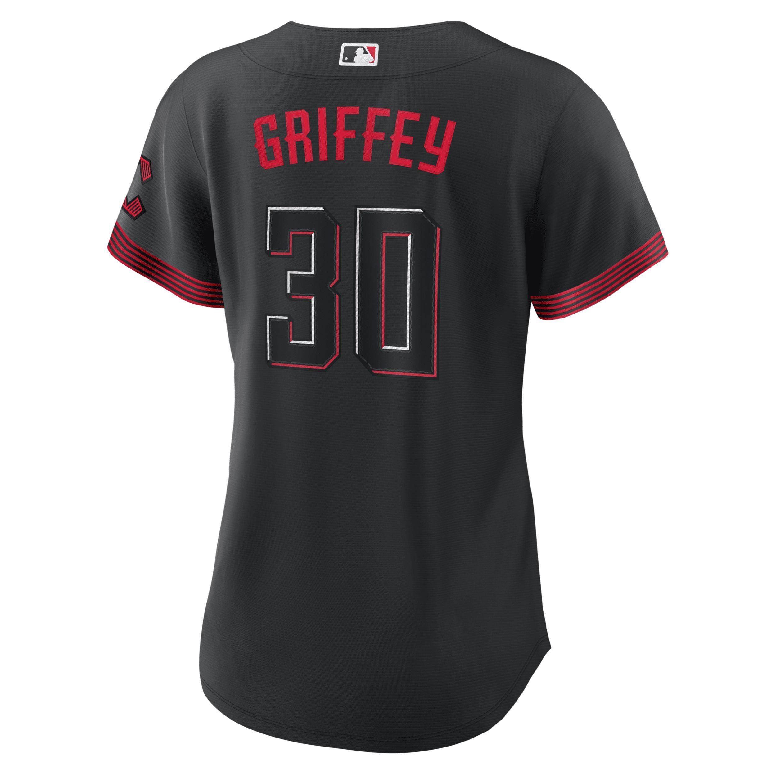 Nike Mens MLB Cincinnati Reds City Connect (Ken Griffey Jr.) Replica Baseball Jersey Product Image