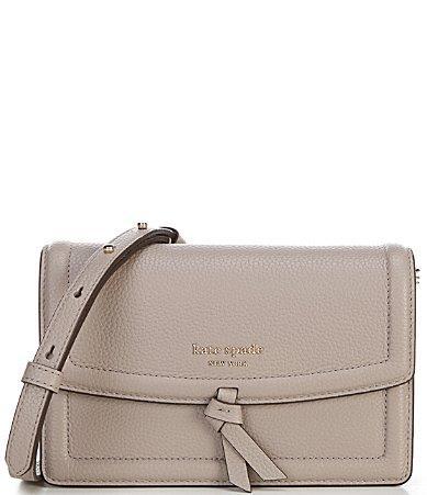 Kate Spade New York Knott Pebbled Leather Flap Crossbody Product Image