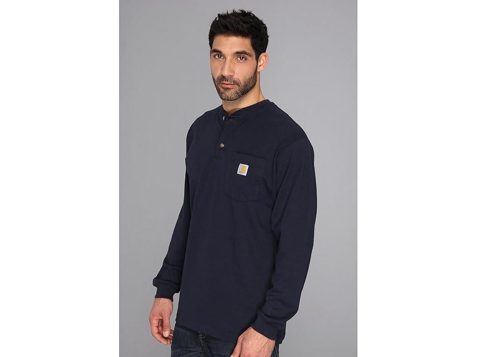 Carhartt Workwear Pocket L/S Henley Men's Long Sleeve Pullover Product Image