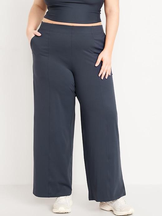 High-Waisted PowerSoft Trouser Pants Product Image