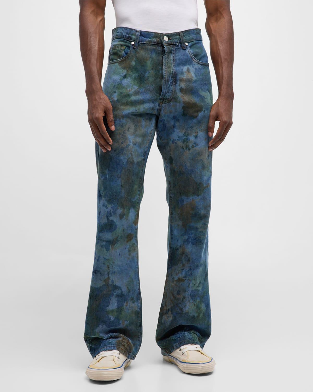 Mens Tie-Dye Studio Jeans Product Image