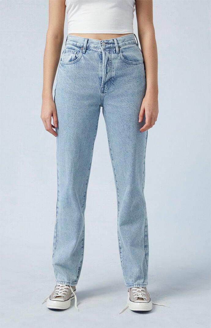 Women's Eco Light Indigo Dad Jeans Product Image