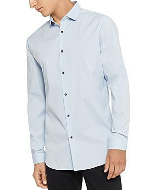 Mens Sylvain Wealth Poplin Long-Sleeve Shirt Product Image