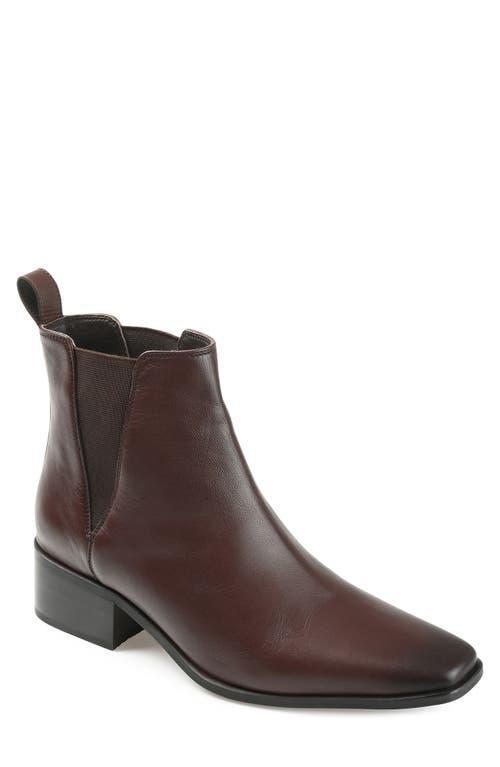 Journee Signature Brooklee Leather Chelsea Boot product image