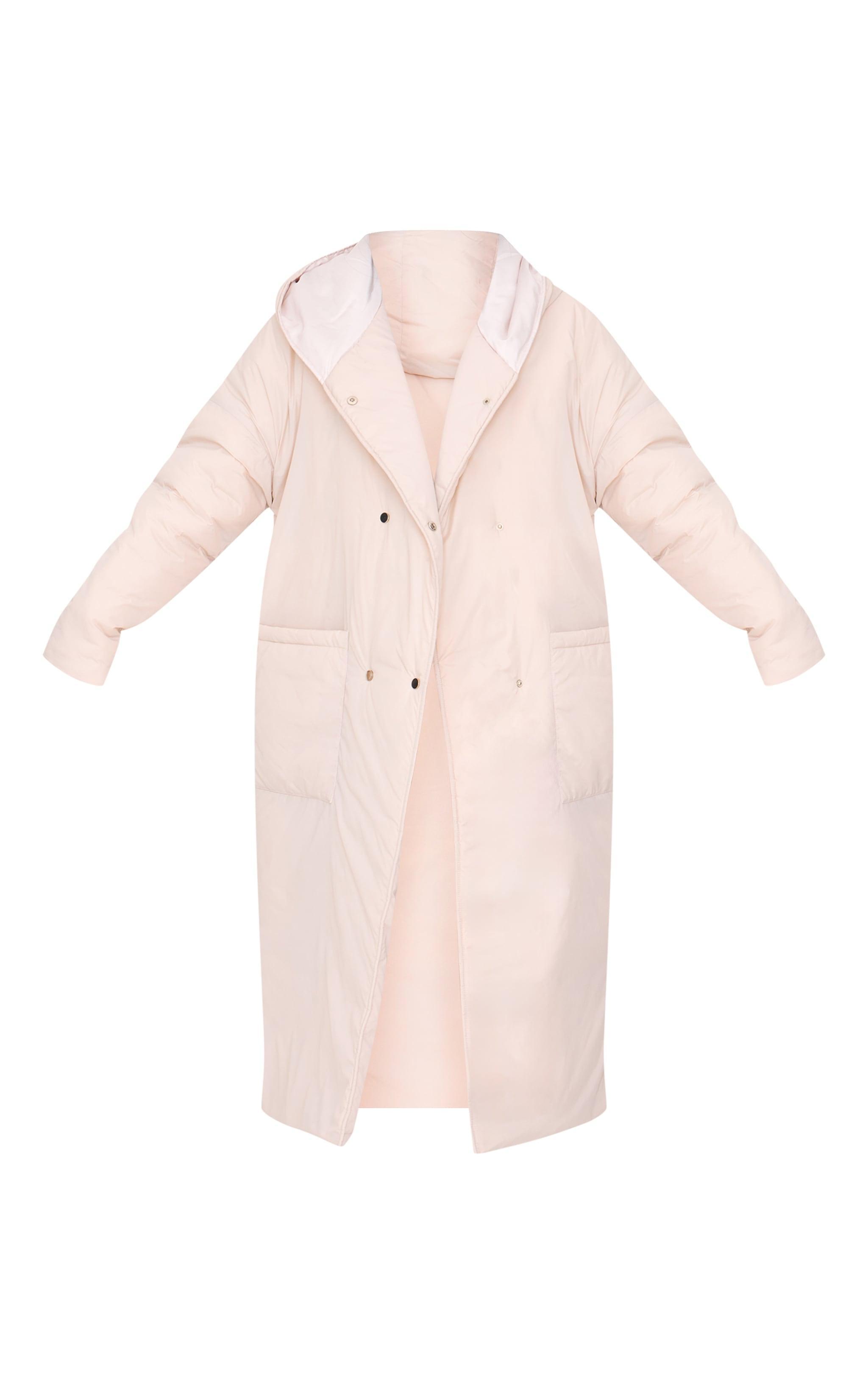 Tall Stone Hooded Puffer Maxi Coat Product Image