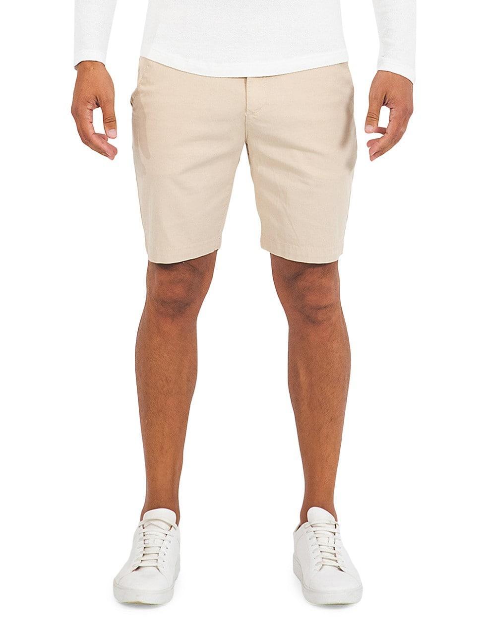 Mens Cruise Linen-Blend Shorts Product Image