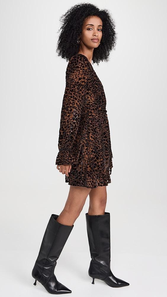 PAIGE Ysabel Velvet Dress | Shopbop Product Image