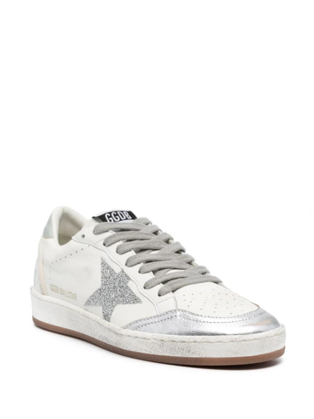 GOLDEN GOOSE Ball-star Sneakers In White Product Image