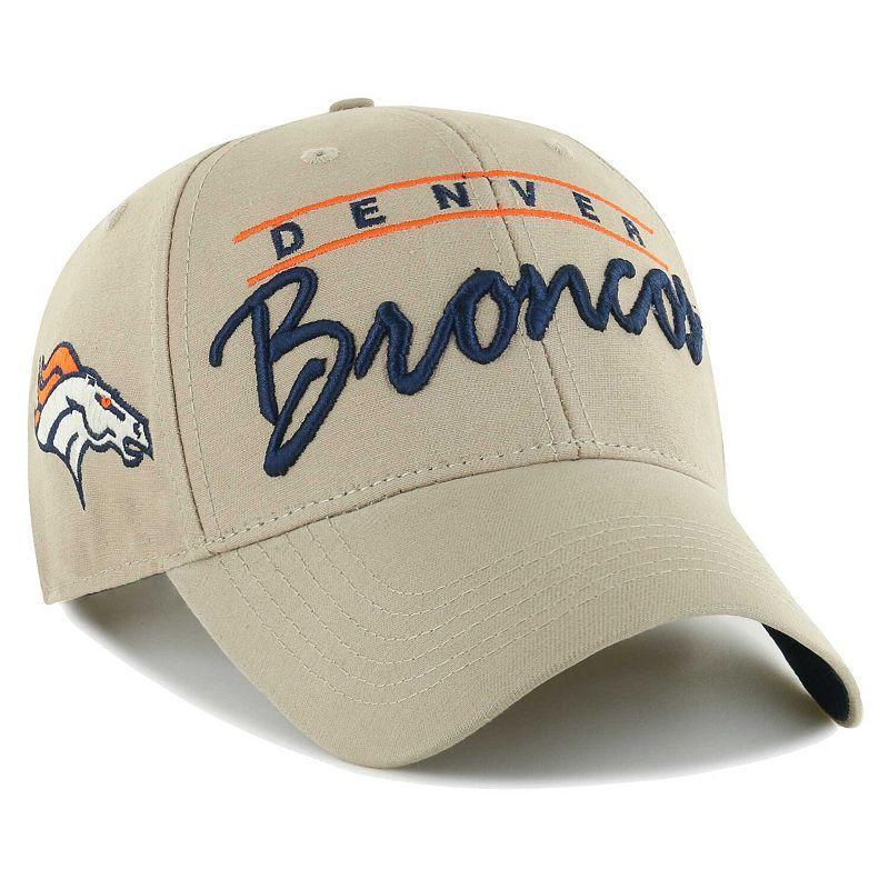 Mens 47 Khaki Denver Broncos Atwood MVP Adjustable Hat Product Image