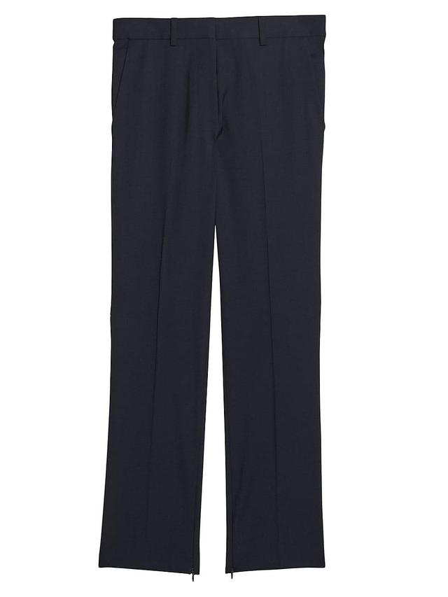 Womens Virgin Wool Slim-Fit Crop Pants Product Image