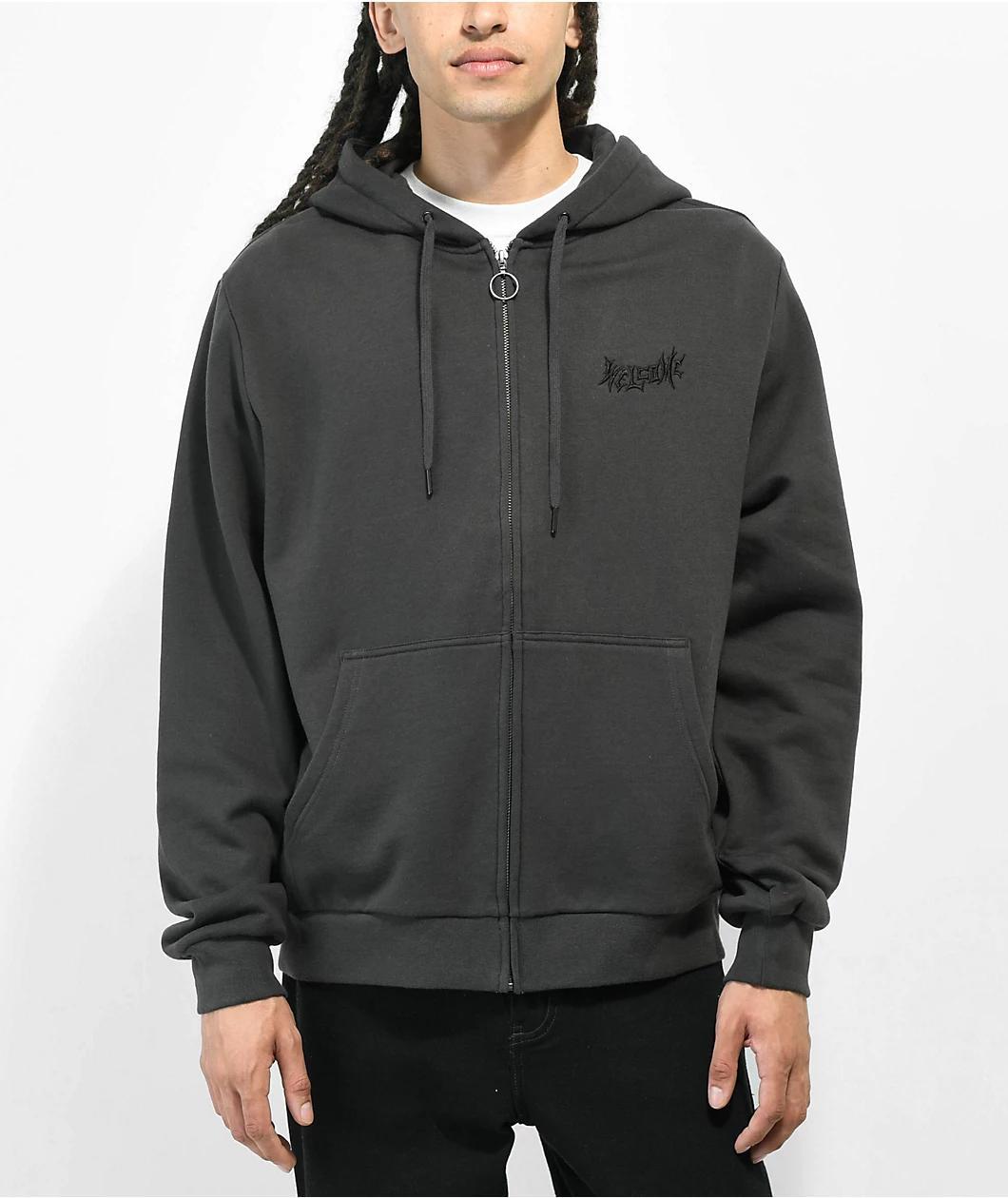 Welcome Bapholit Black Zip Hoodie Product Image