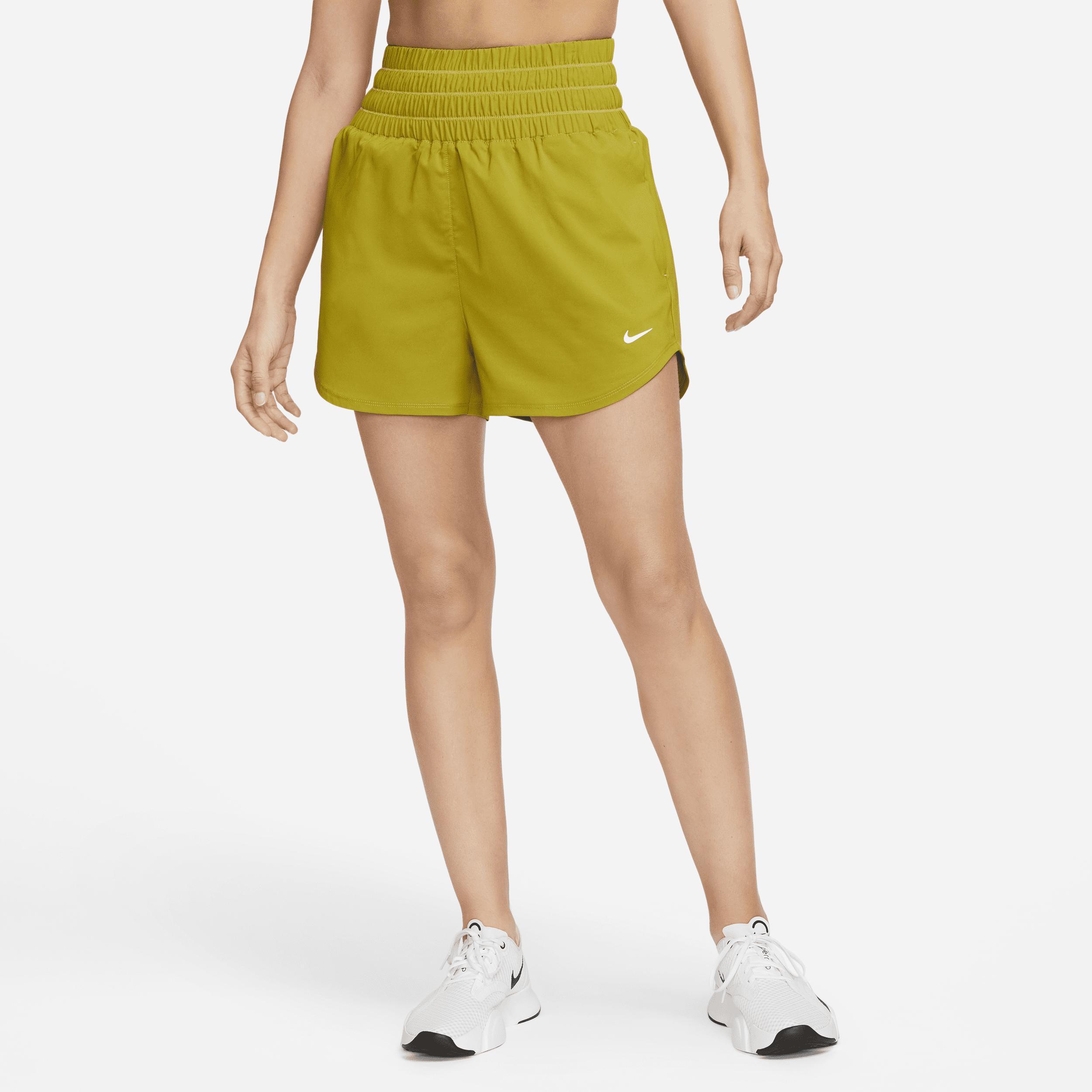 Nike Womens One Dri-FIT Ultra High-Waisted 3 Brief-Lined Shorts Product Image