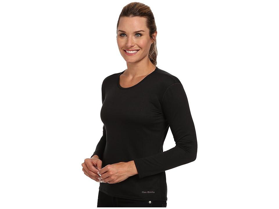 Hot Chillys Women's Pepper Bi-Ply Crewneck Tee Black Product Image