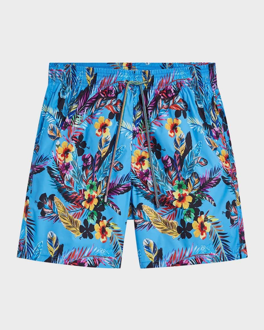 Men's Cosmo Floral Swim Trunks Product Image