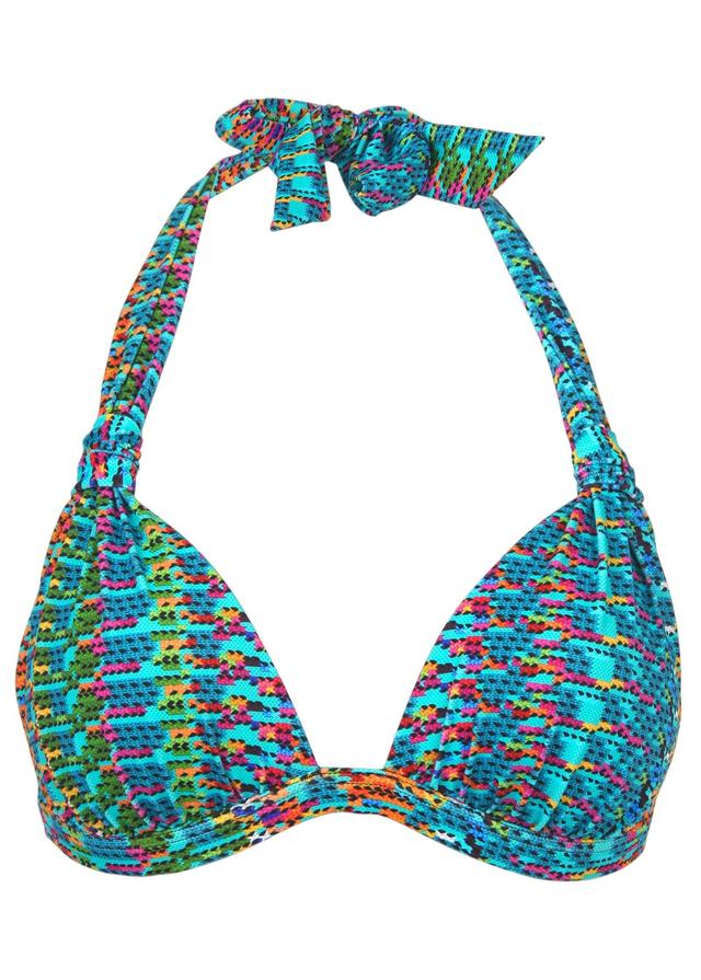 Goddess Enhancer Push-Up Top - Fiesta Stripe Product Image