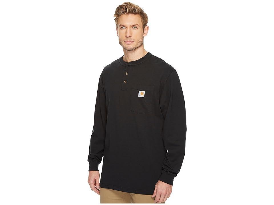 Carhartt Workwear Pocket L/S Henley Men's Long Sleeve Pullover Product Image