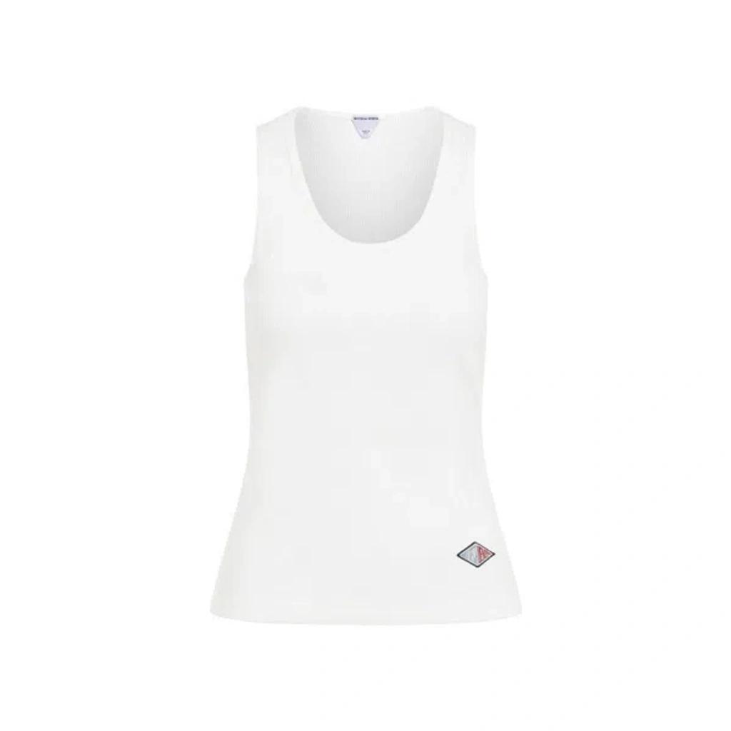 Cotton Tank Top Tshirt In White product image