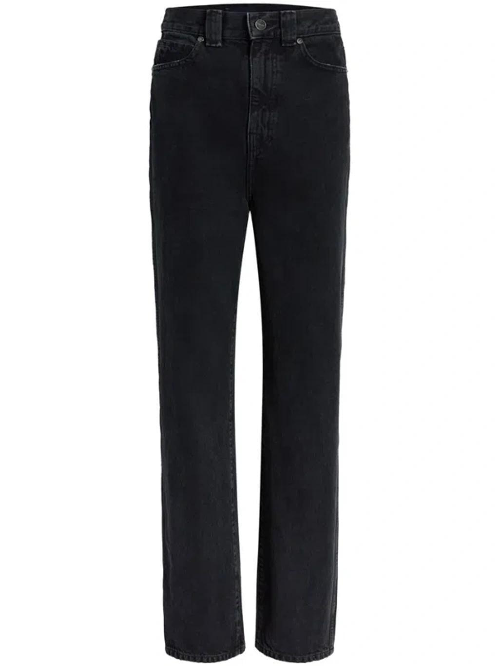 The Albi Tapered Jeans In Black product image