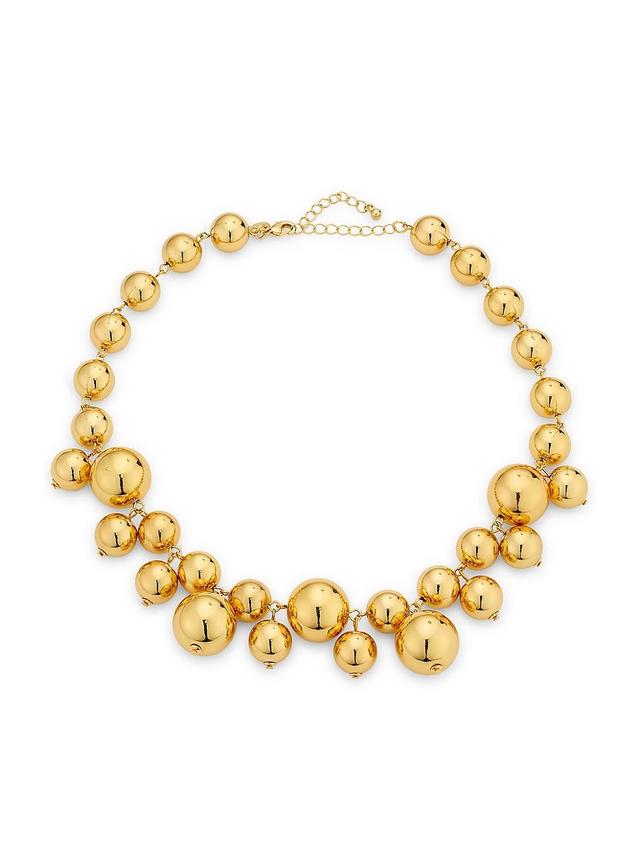 Womens Goldtone Beaded Necklace Product Image