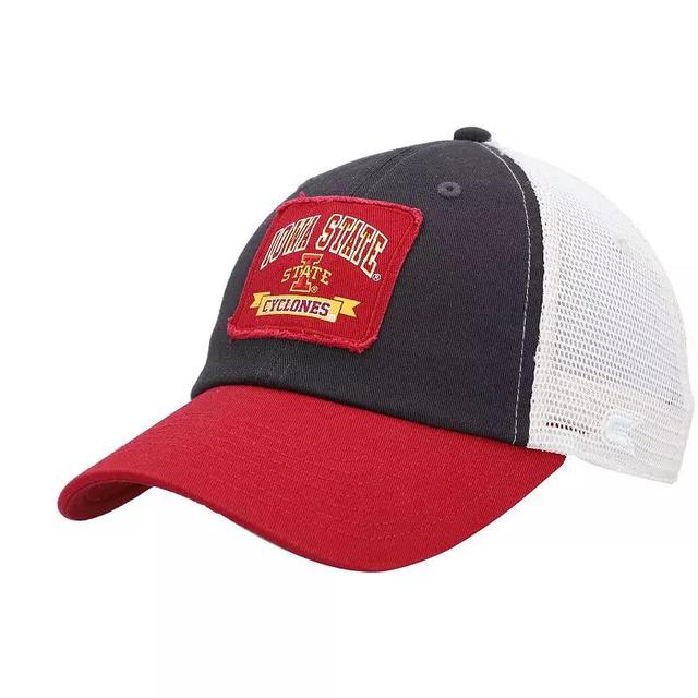 Mens Colosseum Charcoal Iowa State Cyclones Objection Snapback Hat Product Image