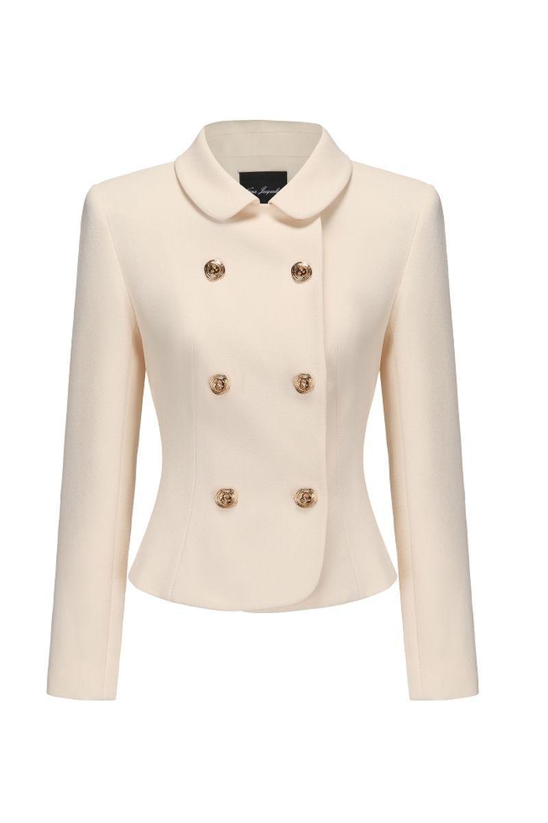 Chloe Blazer (Beige) Product Image