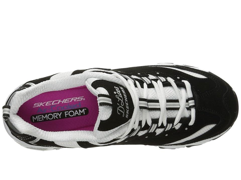 SKECHERS D'Lites - Biggest Fan White) Women's Shoes Product Image