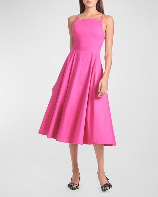 Jacinta Sleeveless Smocked Midi Dress Product Image