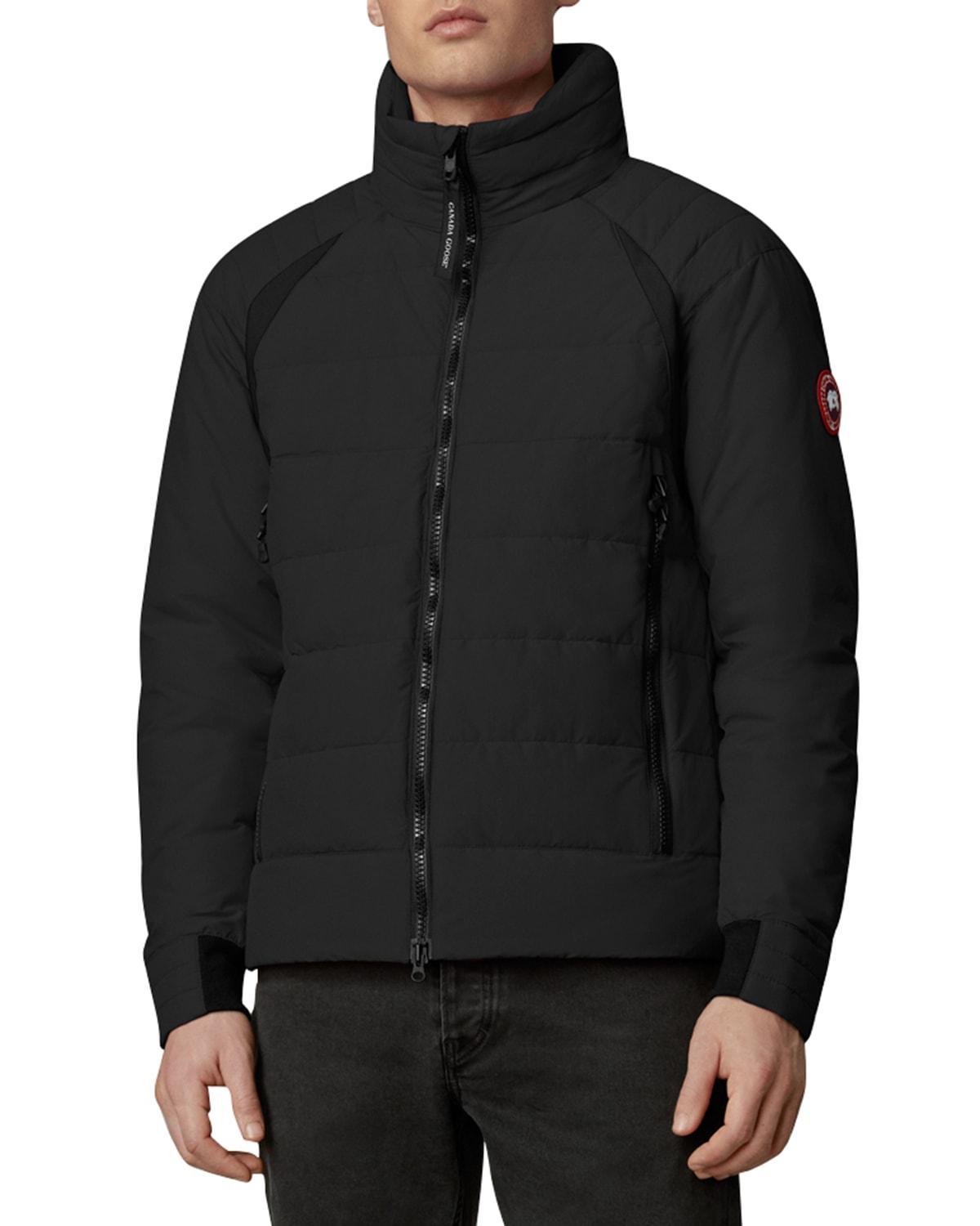 Canada Goose Updated Hybridge Base Hooded 750 Fill Power Down Jacket in Black at Nordstrom, Size Medium Product Image