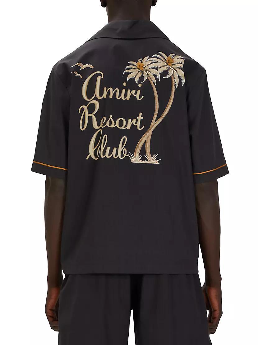 Resort Club Embroidered Short-Sleeve Shirt Product Image