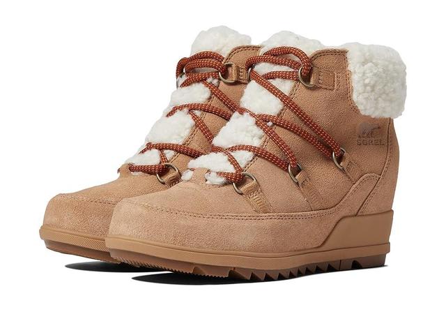 SOREL Evie Cozy Lace (Tawny Buff/Wood) Women's Shoes Product Image