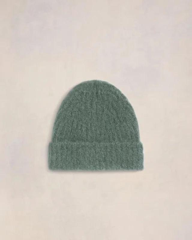 Ribbed-knit Beanie In Antique Clay Product Image