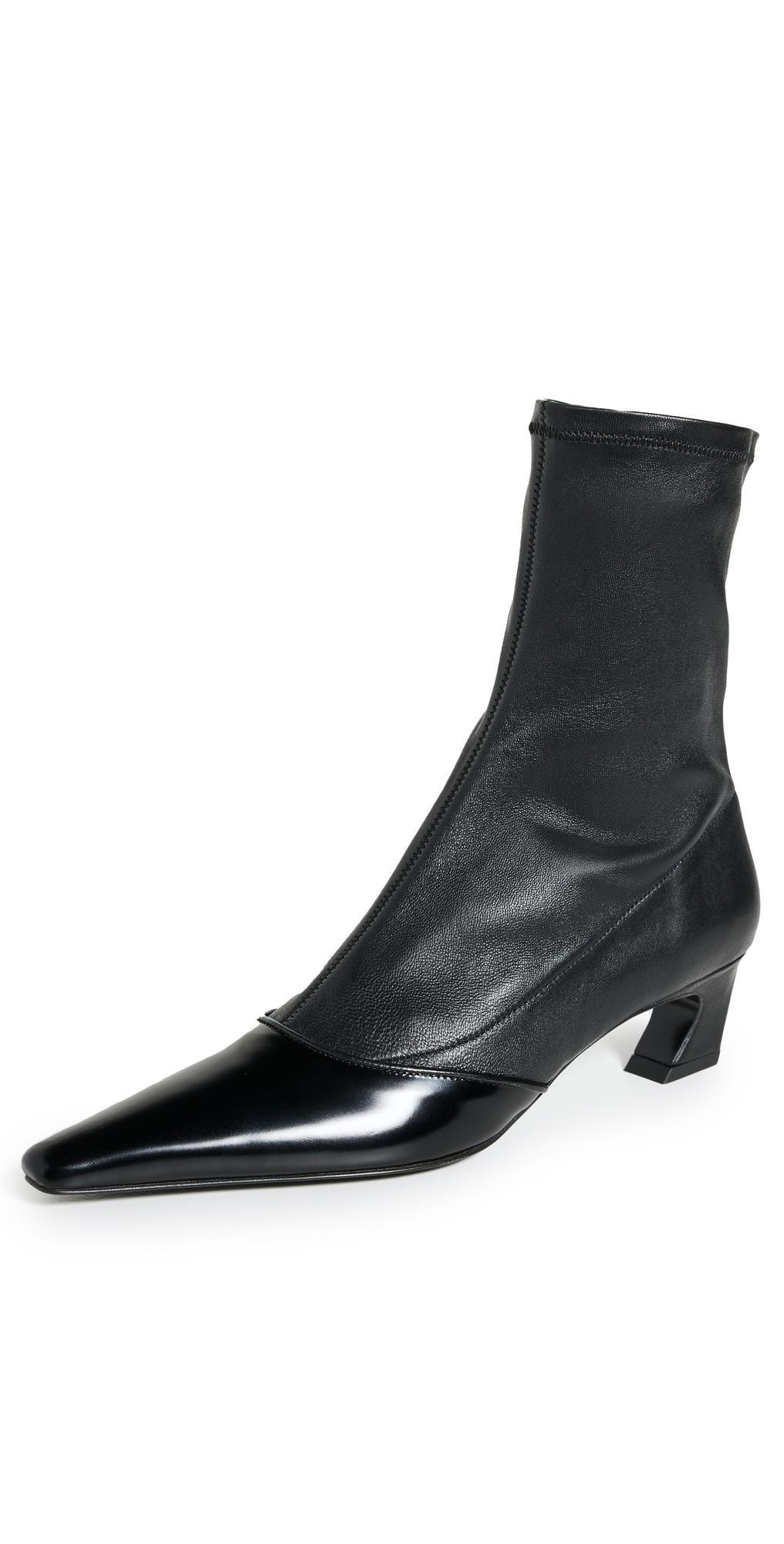 Womens Bano 50MM Leather Booties Product Image