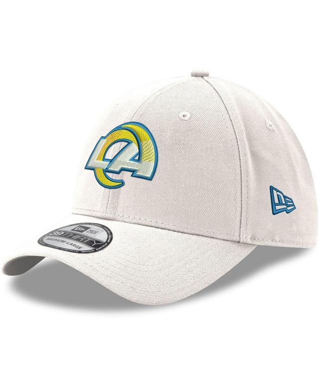 Mens New Era Los Angeles Rams LA Logo Iced II 39THIRTY Flex Hat Product Image