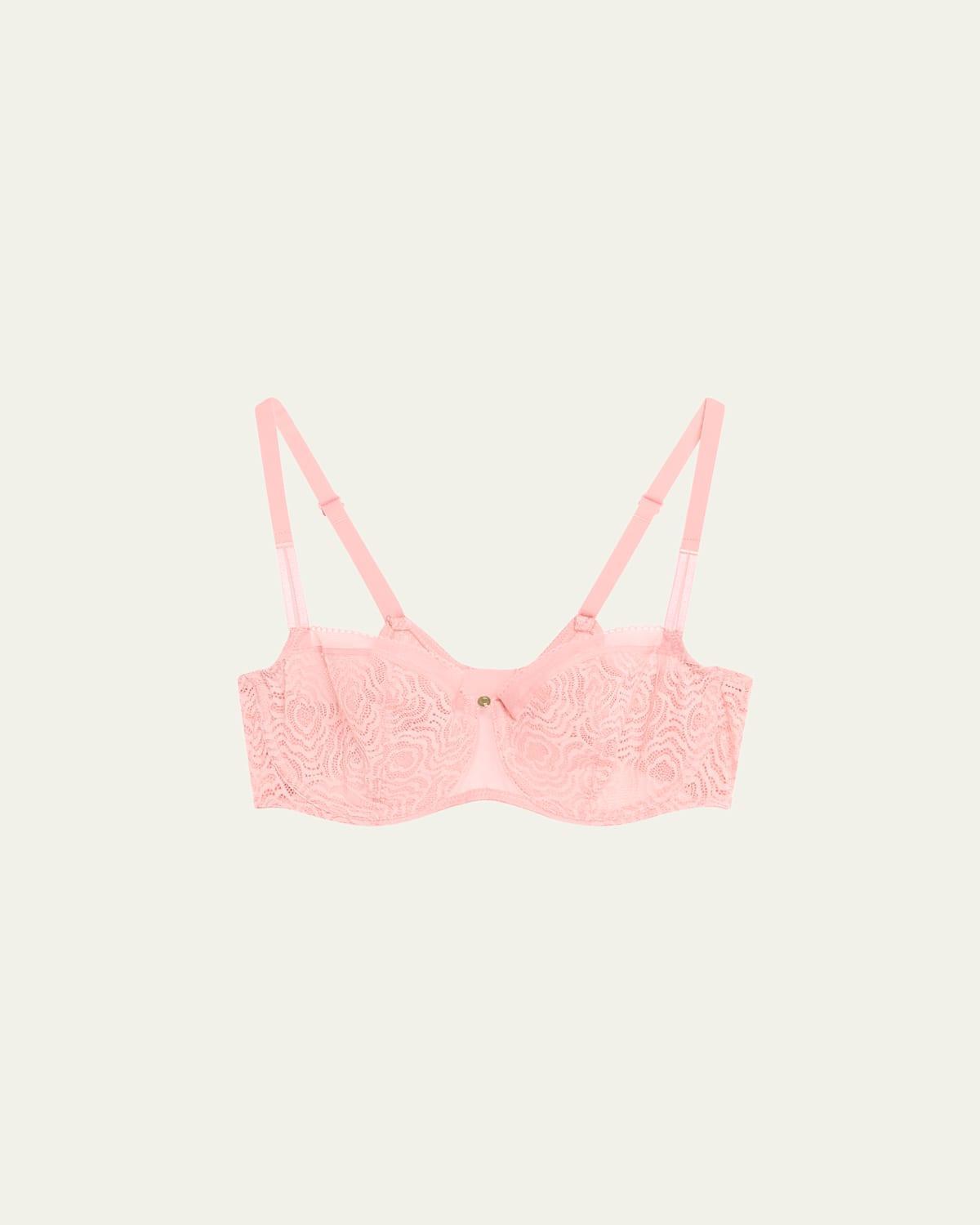 C Jolie Floral Lace Demi Bra Product Image