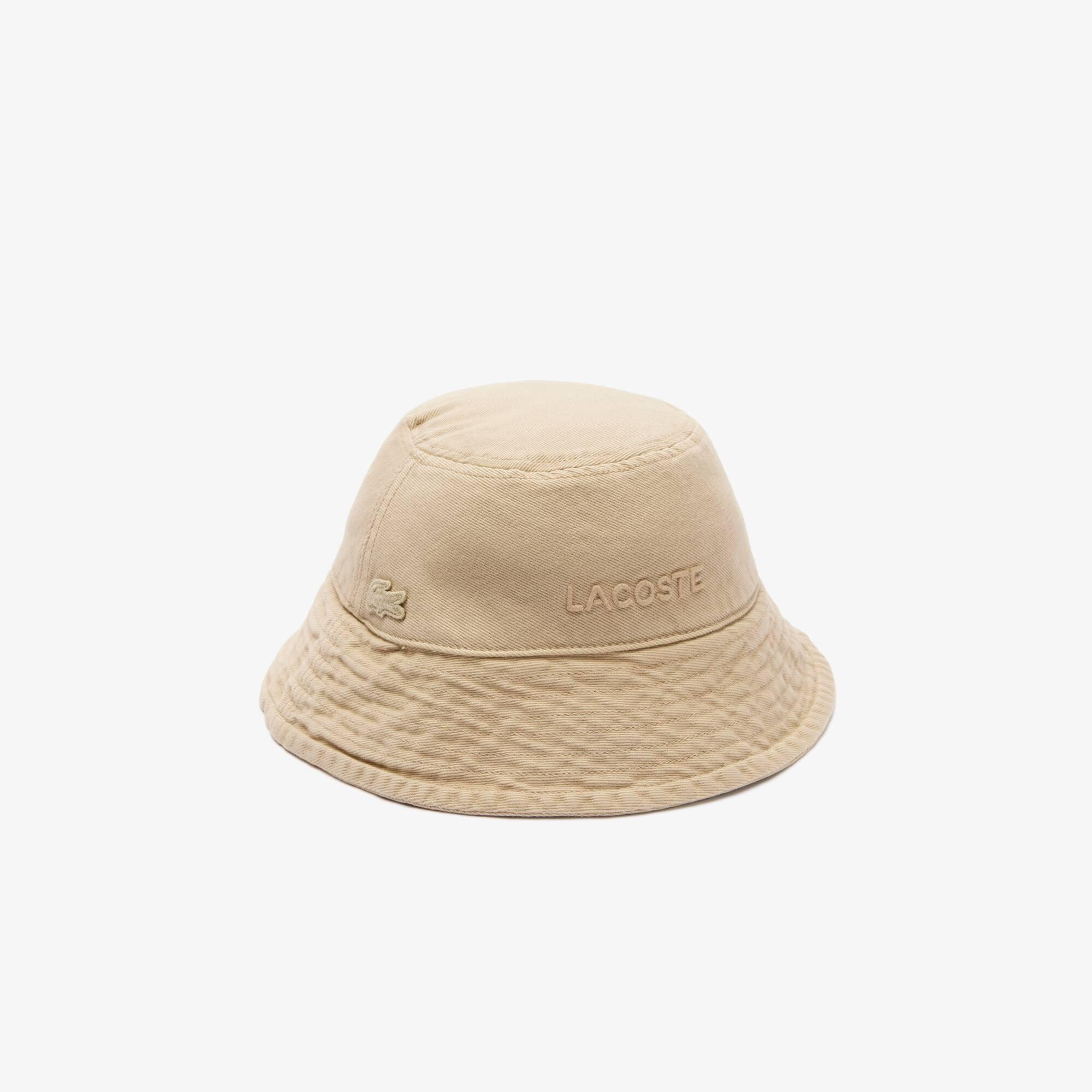 Natural Dyed Denim Bucket Hat Product Image