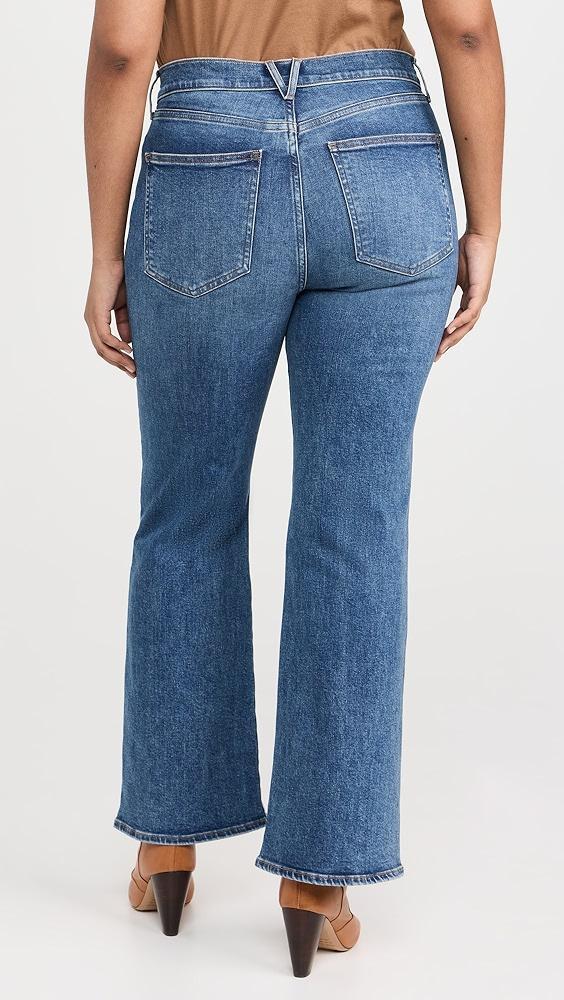 Veronica Beard Jean Crosbie Wide Leg Loafer Jeans | Shopbop Product Image