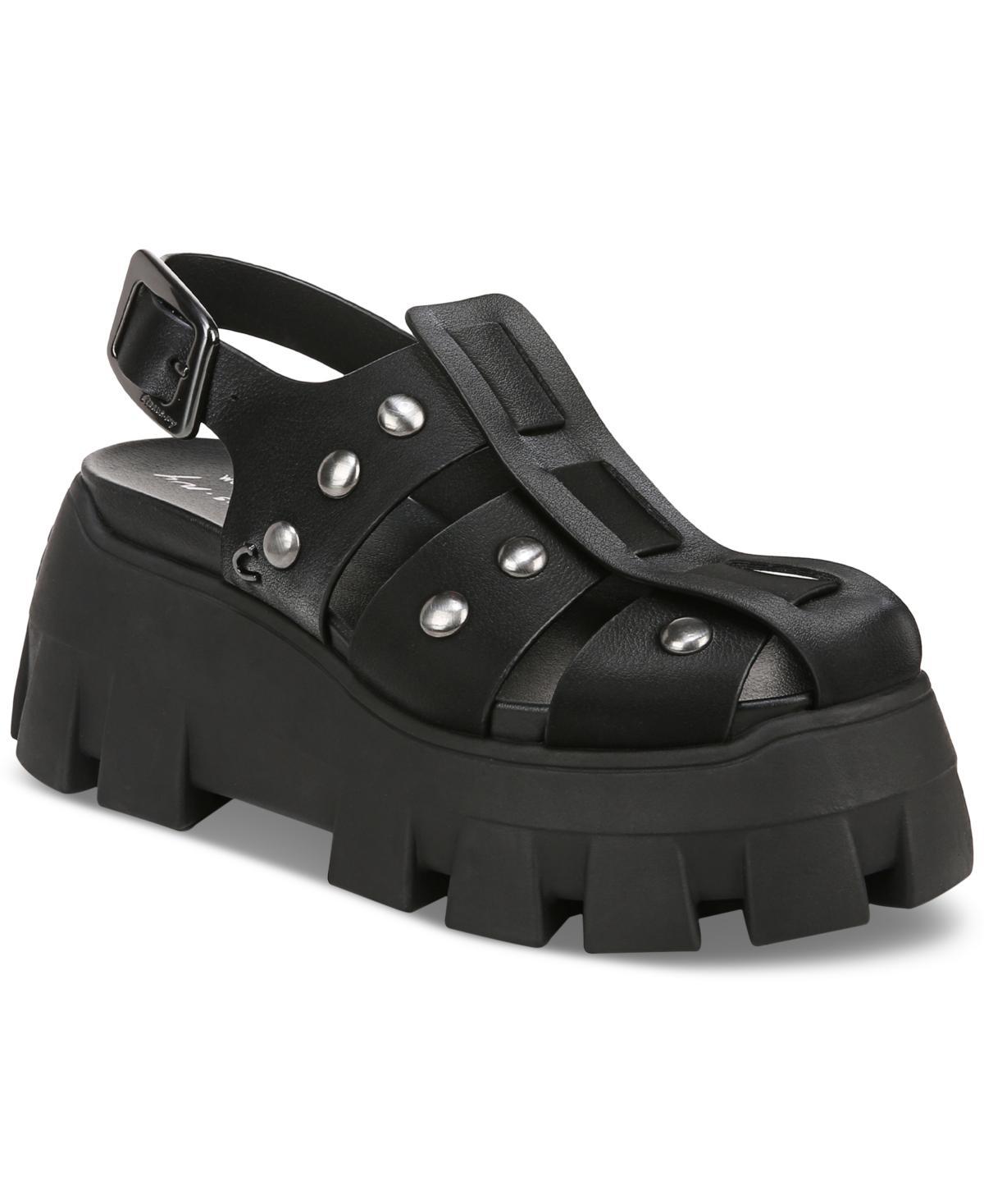 Circus Ny Womens Addison Platform Studded Fisherman Lug-Sole Sandals Product Image