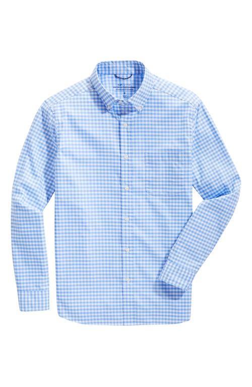 Mens On-The-Go Brrr Gingham Shirt Product Image