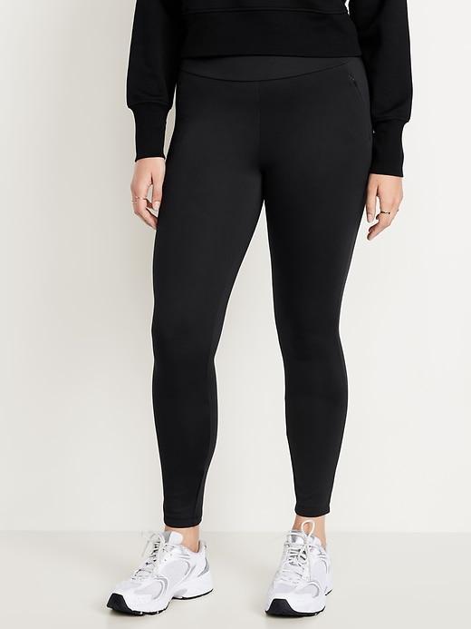 High-Waisted PowerSoft Coze Edition Warm-Lined Full-Length Leggings Product Image