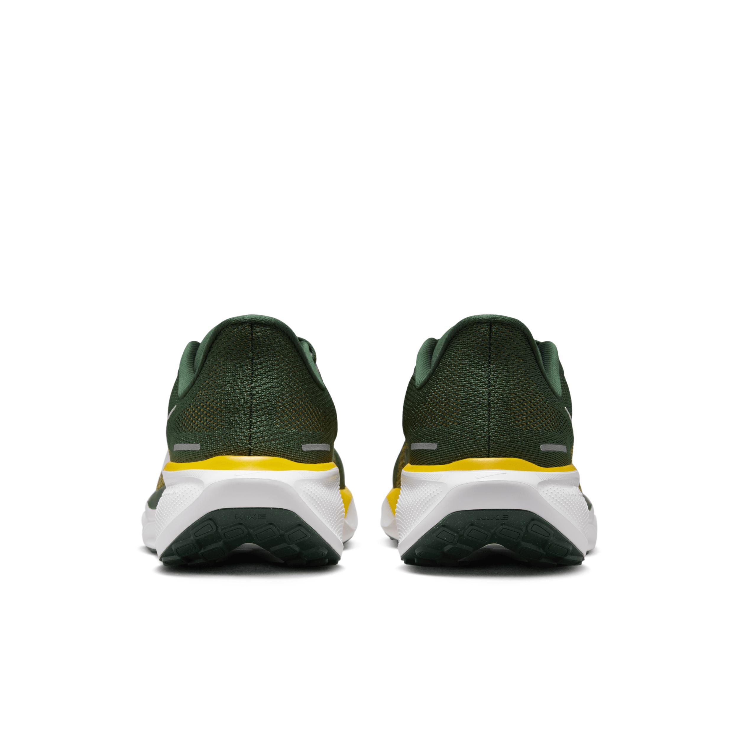 Nike Men's Pegasus 41 NFL Green Bay Packers Road Running Shoes Product Image