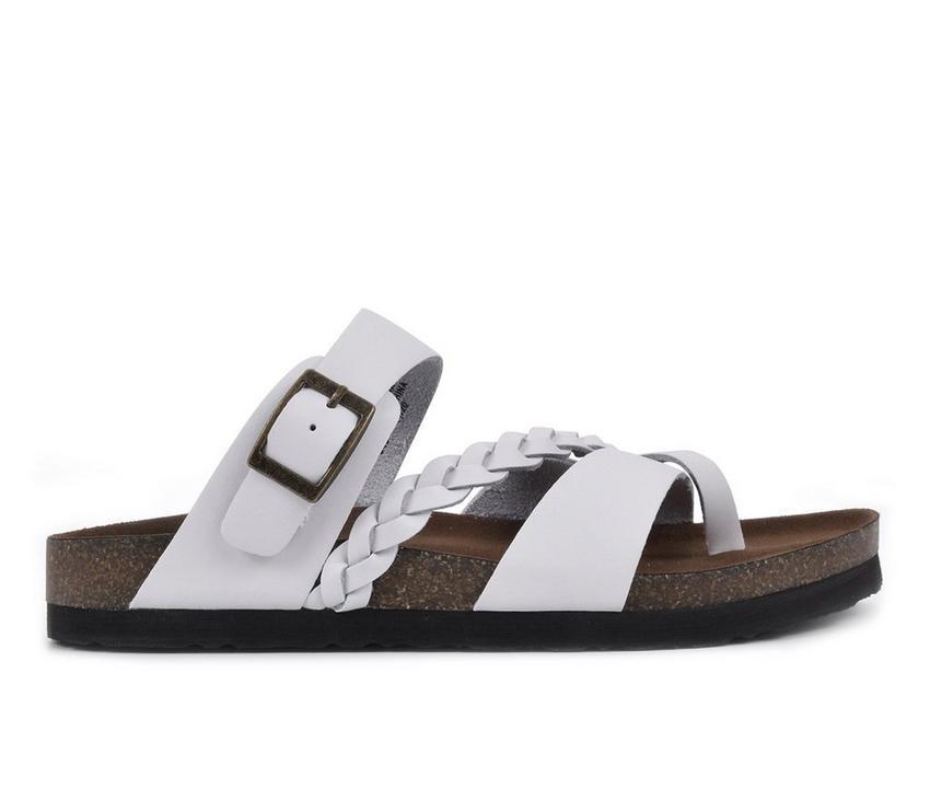 Women's White Mountain Hazy Footbed Sandals Product Image