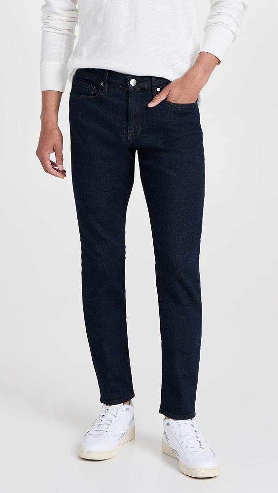 FRAME L'Homme Slim Denim Jeans in Edison Edis Wash | Shopbop Product Image